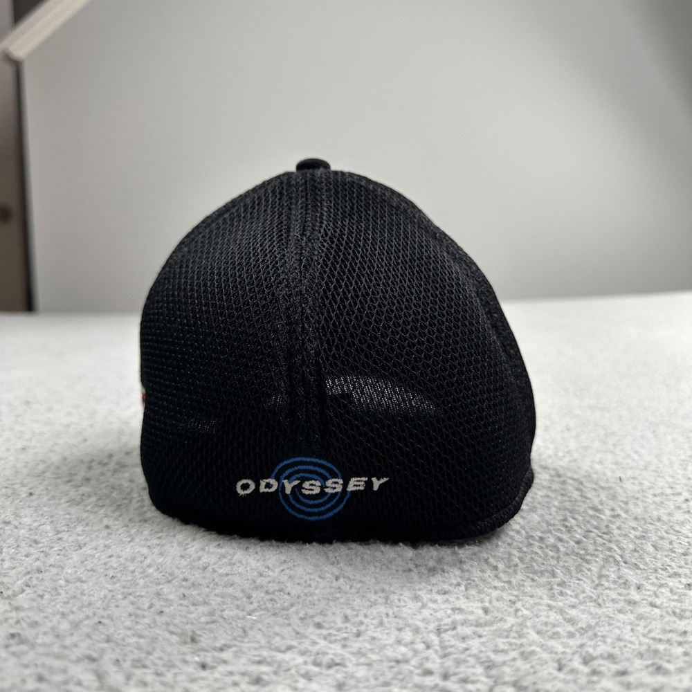 Callaway Tour Authentic Odyssey XR Bomb Golf Hat Men Small Medium Black Cap - Picture 9 of 14